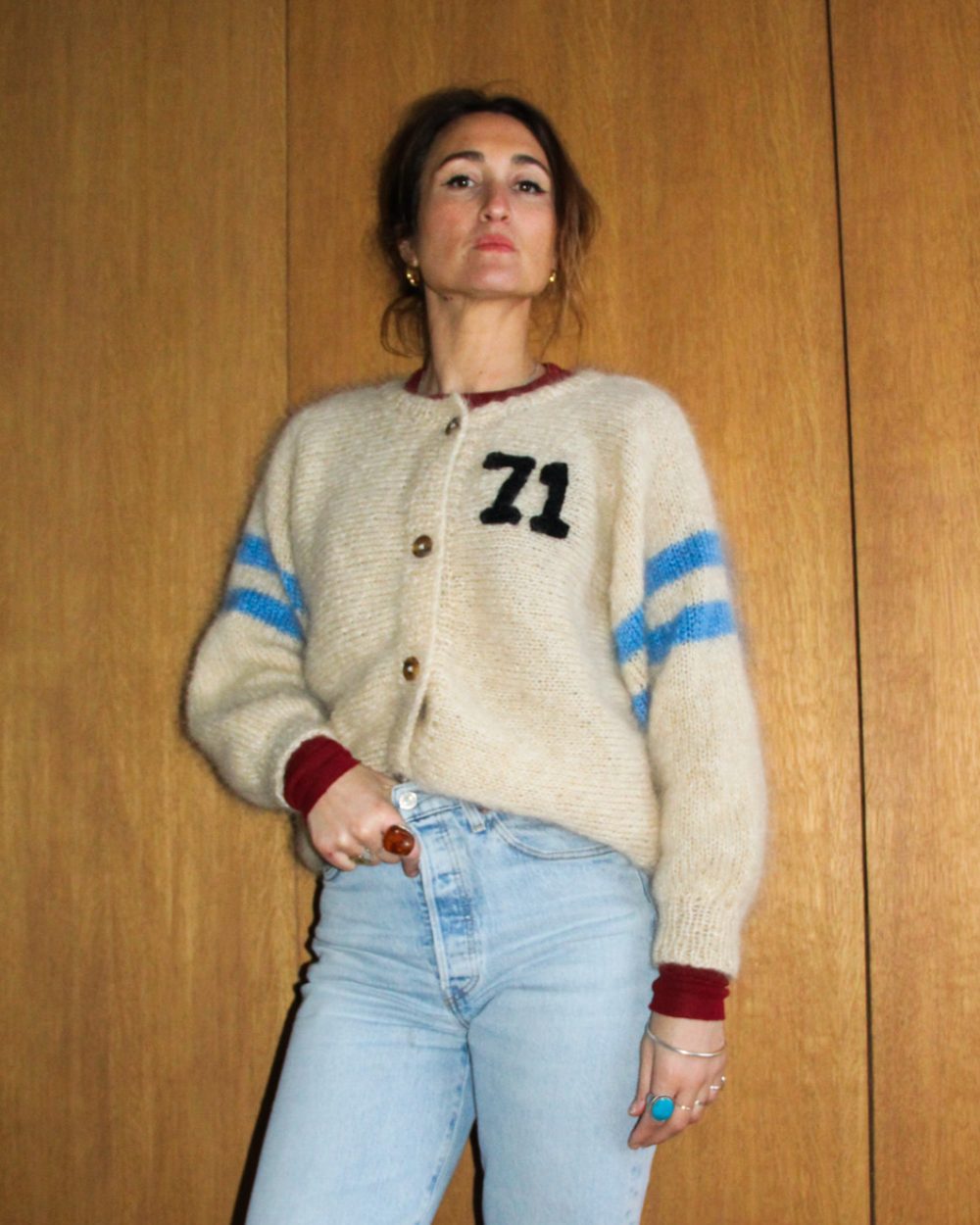 Gilet DOLLY - Maddie, mailles de qualité fabriquées à la main en France<